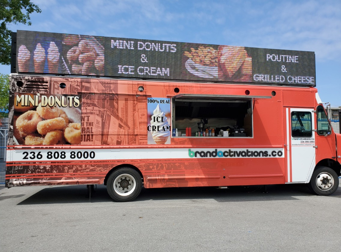 LED Marketing / Gourmet Burger Truck